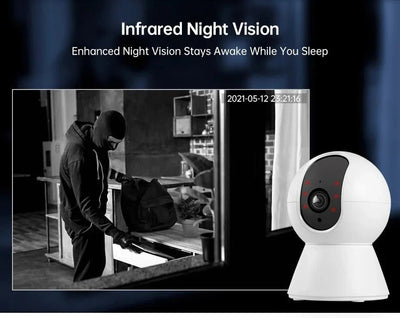 Smart Indoor Security Camera for Home Surveillance - Enovarah