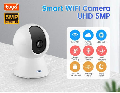 Smart Indoor Security Camera for Home Surveillance - Enovarah
