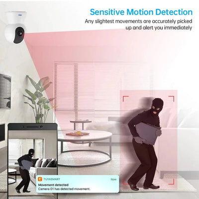 Smart Indoor Security Camera for Home Surveillance - Enovarah