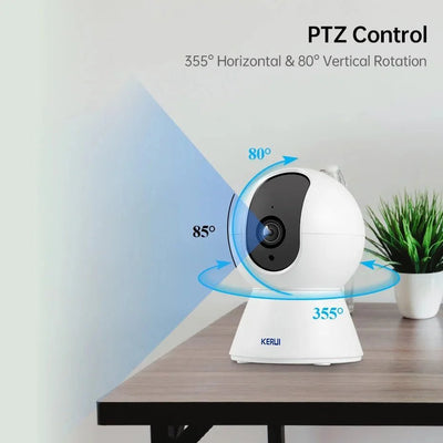Smart Indoor Security Camera for Home Surveillance - Enovarah