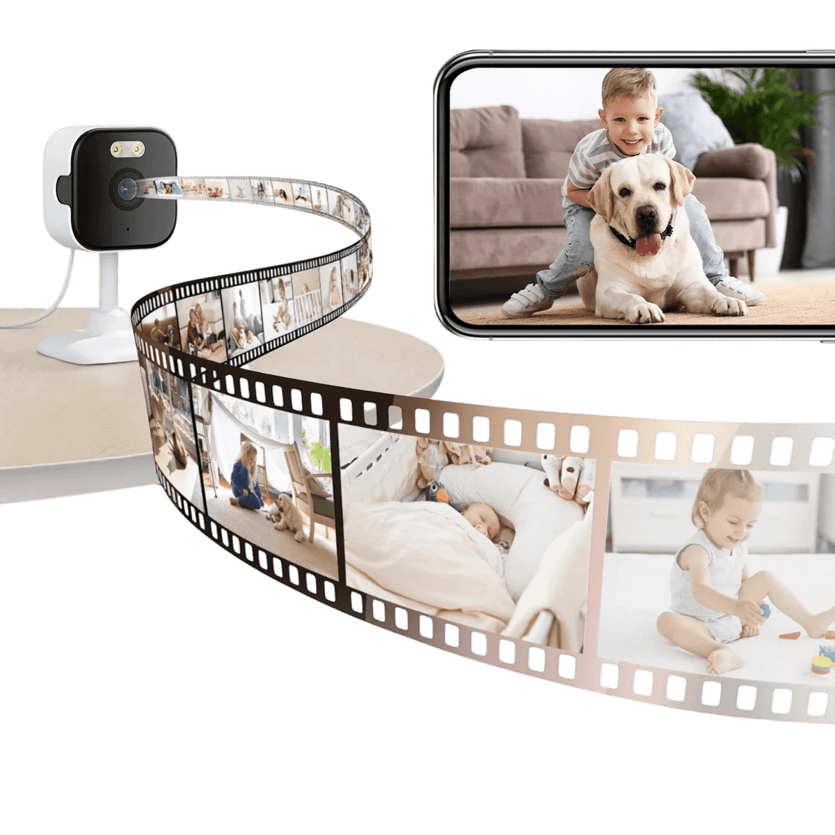 Smart Indoor Security Camera for Smarter Living AI - Enovarah