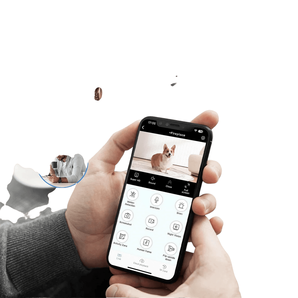 Smart Indoor Security Camera for Smarter Living AI - Enovarah
