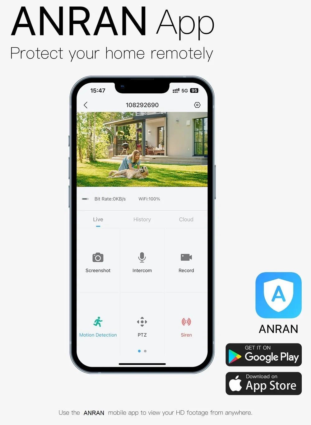 Smart Motion Alerts Security Camera for Home Usage - Enovarah