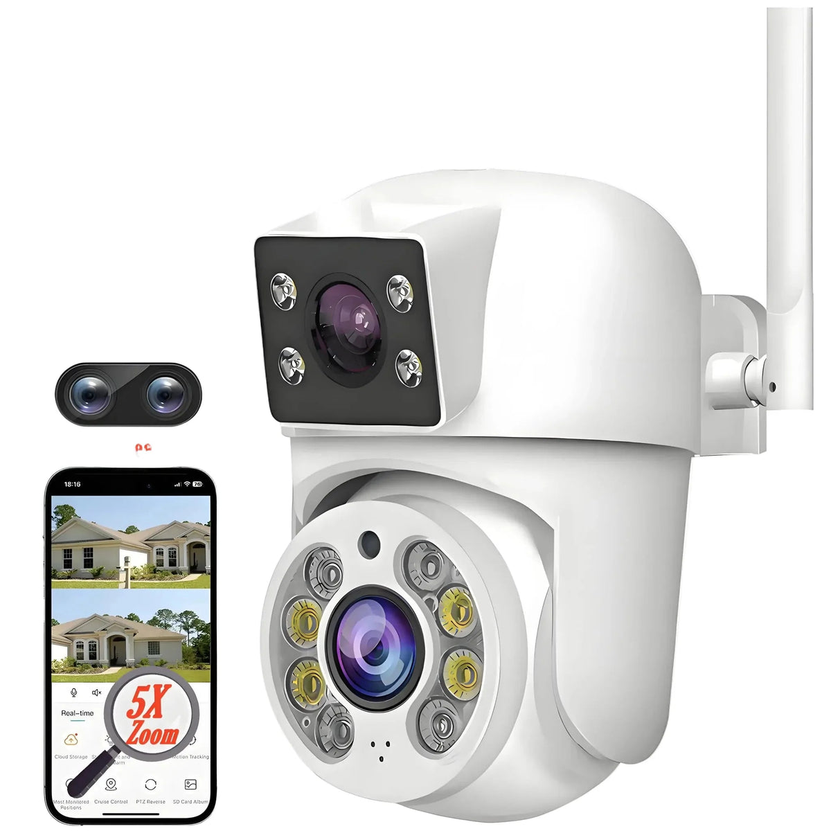 Smart Outdoor Camera for Home Safety - Enovarah