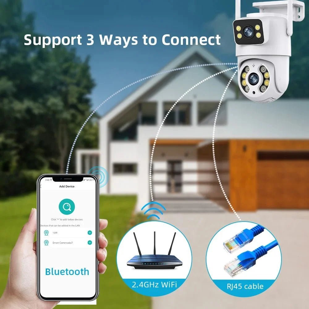 Smart Outdoor Camera for Home Safety - Enovarah