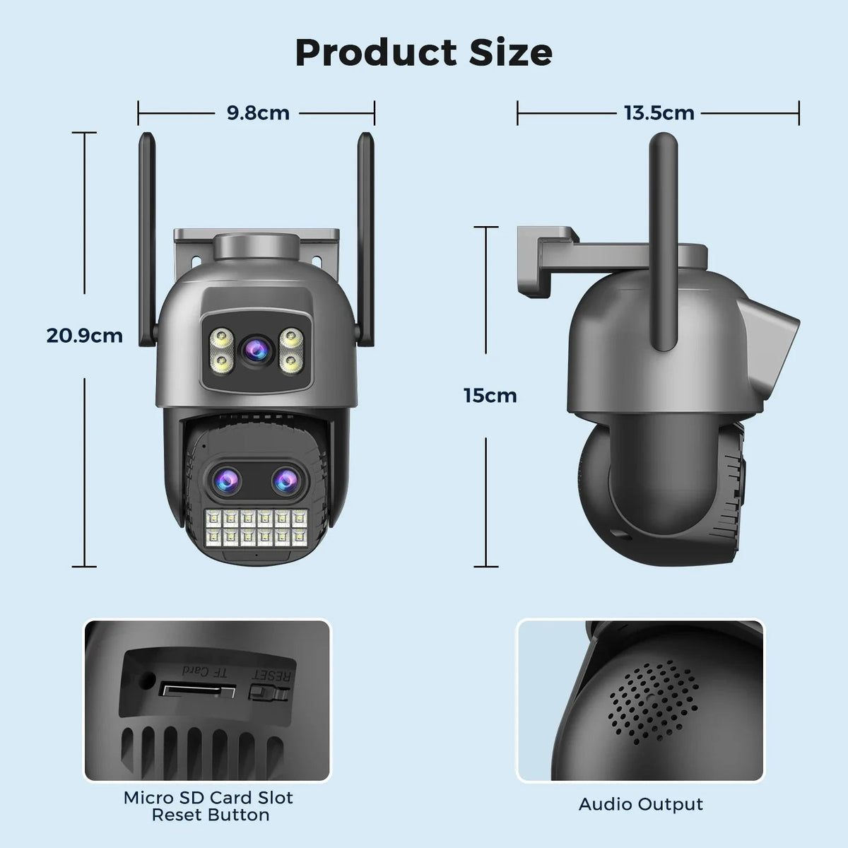 Smart Outdoor Camera for Safer Home - Enovarah
