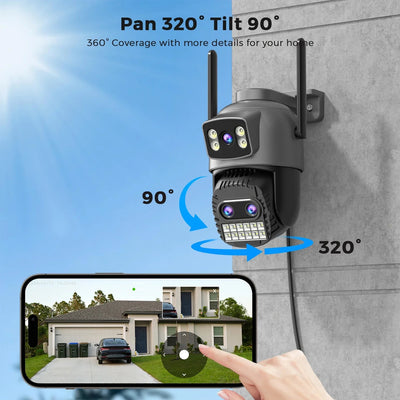 Smart Outdoor Camera for Safer Home - Enovarah