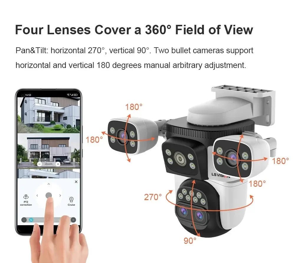 Smart Outdoor Camera for Safer Homes - Enovarah
