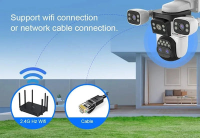 Smart Outdoor Camera for Safer Homes - Enovarah