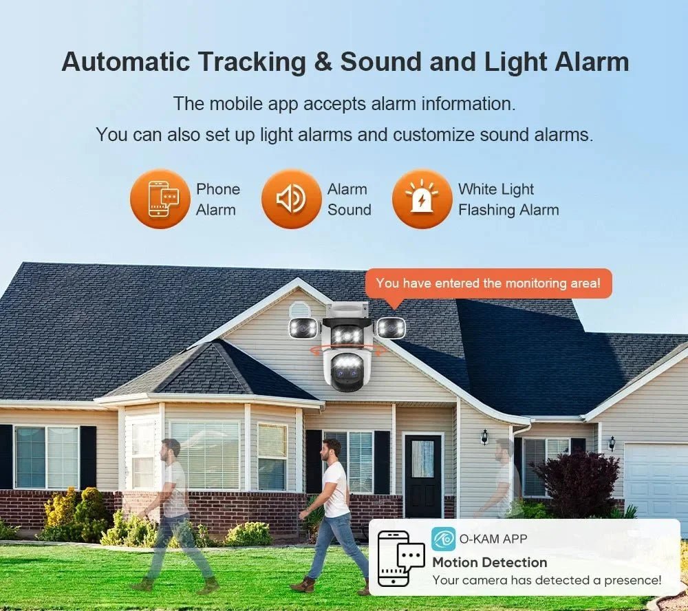 Smart Outdoor Camera for Safer Homes - Enovarah
