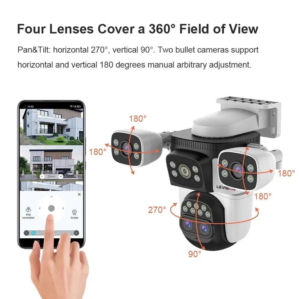 Smart Outdoor Camera for Safer Homes - Enovarah