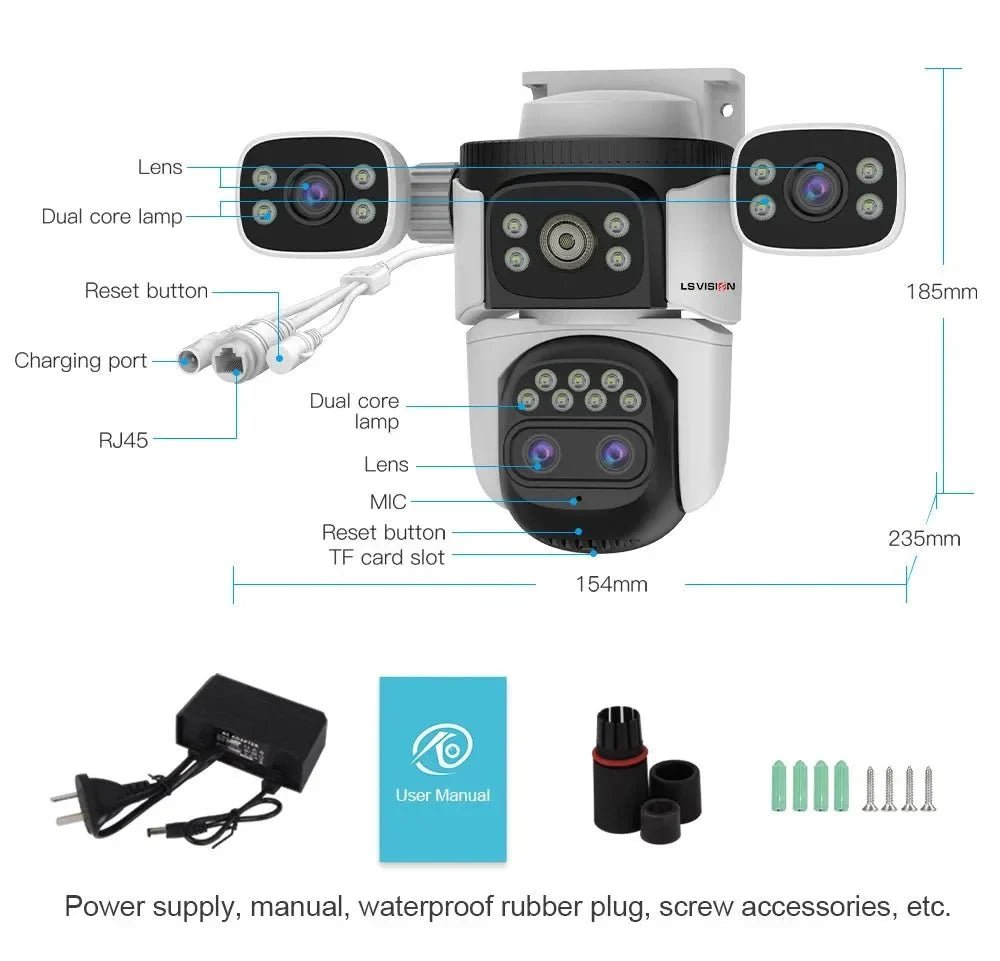 Smart Outdoor Camera for Safer Homes - Enovarah