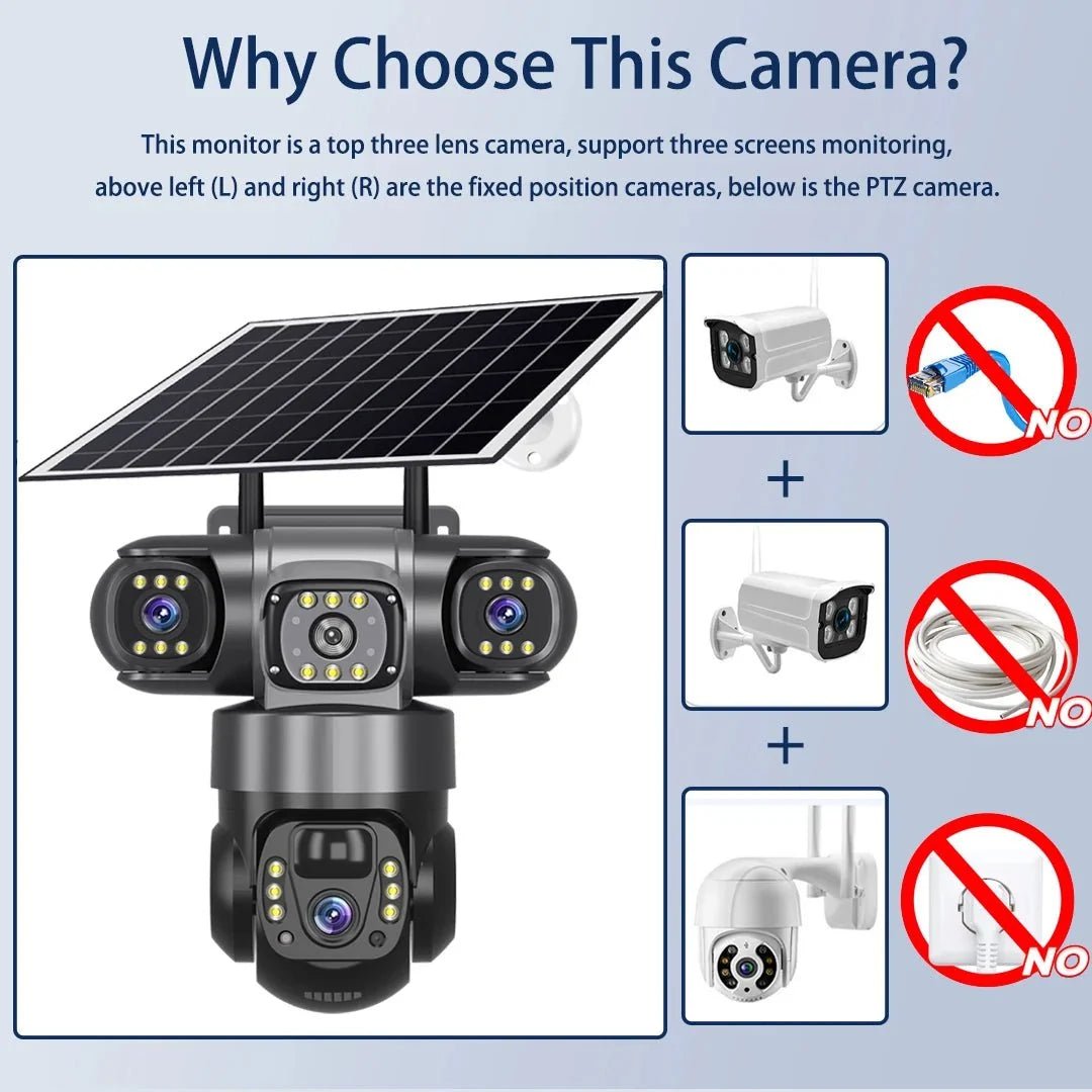 Smart Outdoor Camera System for Homes - Enovarah