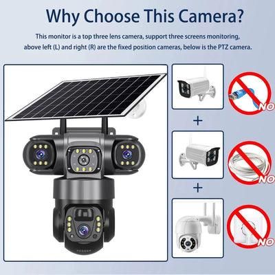 Smart Outdoor Camera System for Homes - Enovarah