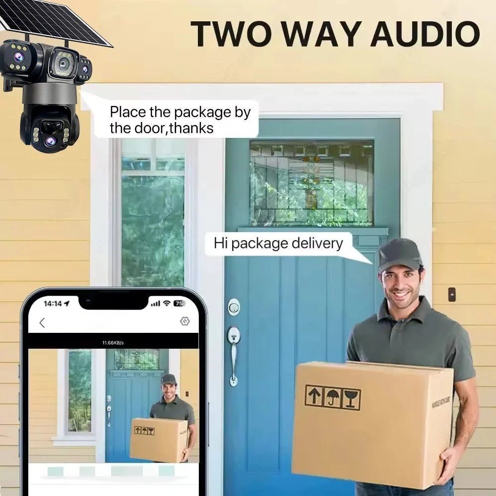 Smart Outdoor Camera System for Homes - Enovarah