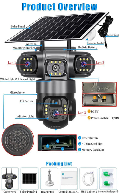 Smart Outdoor Camera System for Homes - Enovarah