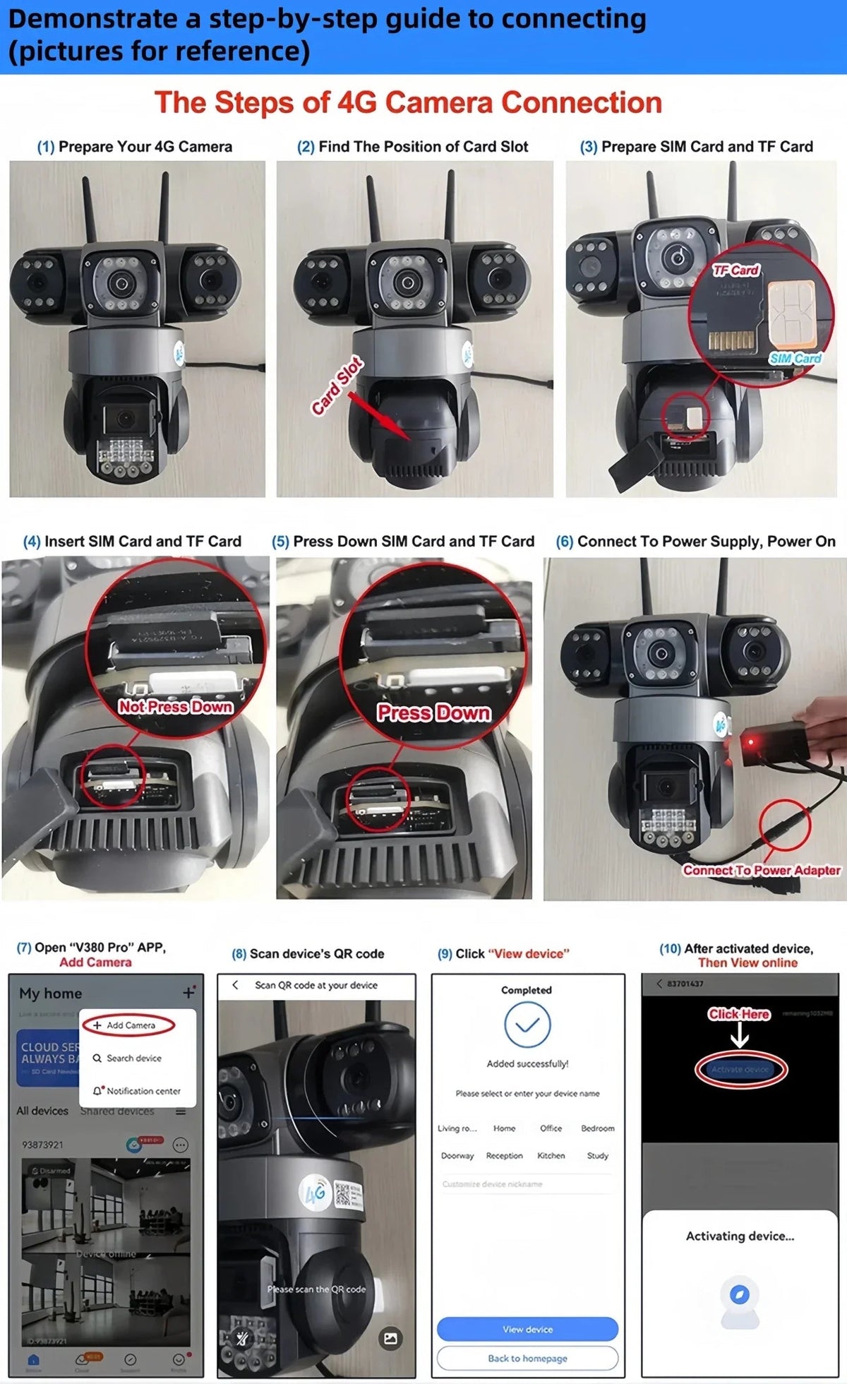 Smart Outdoor Camera System for Homes - Enovarah