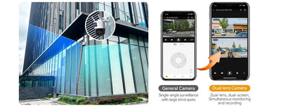 Smart Outdoor Camera With AI Alerts And Two Way Audio - Enovarah