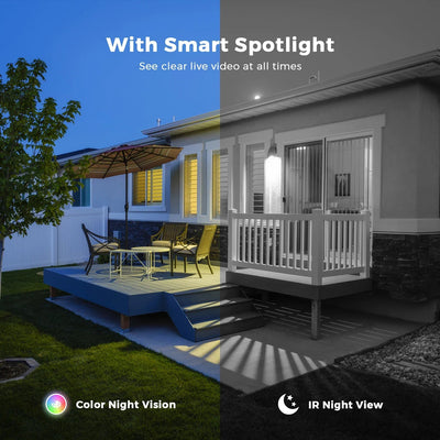 Smart Outdoor Dual Screen IP Camera - Enovarah