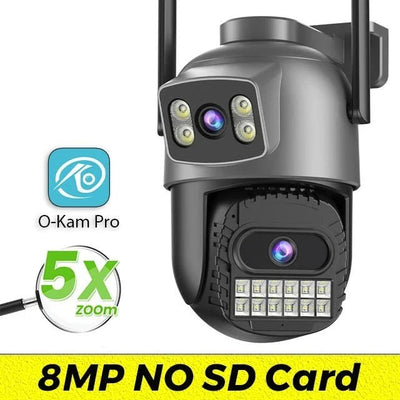 Smart Outdoor Dual Screen IP Camera - Enovarah