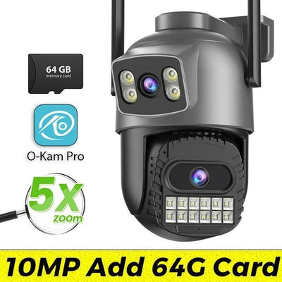 Smart Outdoor Dual Screen IP Camera - Enovarah