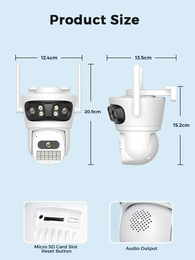 Smart Outdoor IP Camera for Home Use - Enovarah