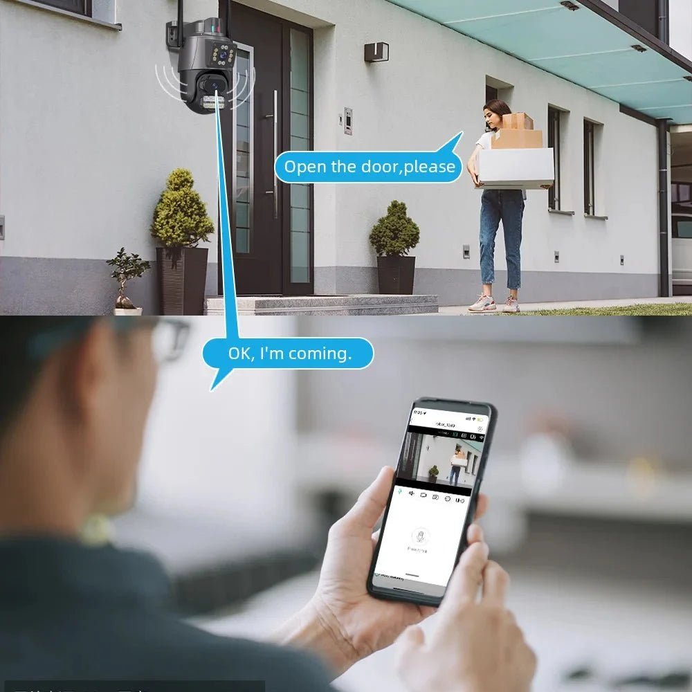 Smart Outdoor Security Camera for Home - Enovarah