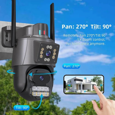 Smart Outdoor Security Camera for Home - Enovarah