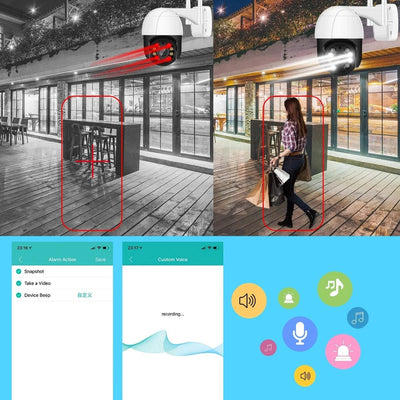 Smart Outdoor Security Camera For Home Monitoring - Enovarah