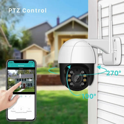 Smart Outdoor Security Camera For Home Monitoring - Enovarah