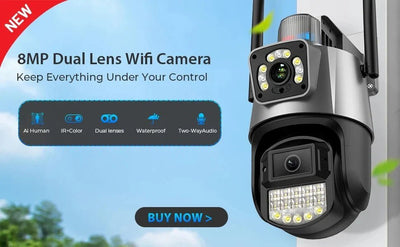 Smart Outdoor Security Camera For Home Monitoring - Enovarah