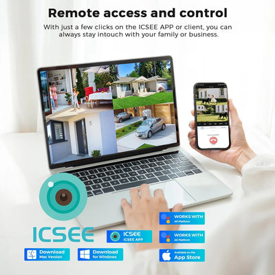 Smart Outdoor Security Camera for Home Protection - Enovarah