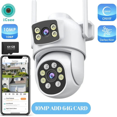 Smart Outdoor Security Camera for Home Protection - Enovarah