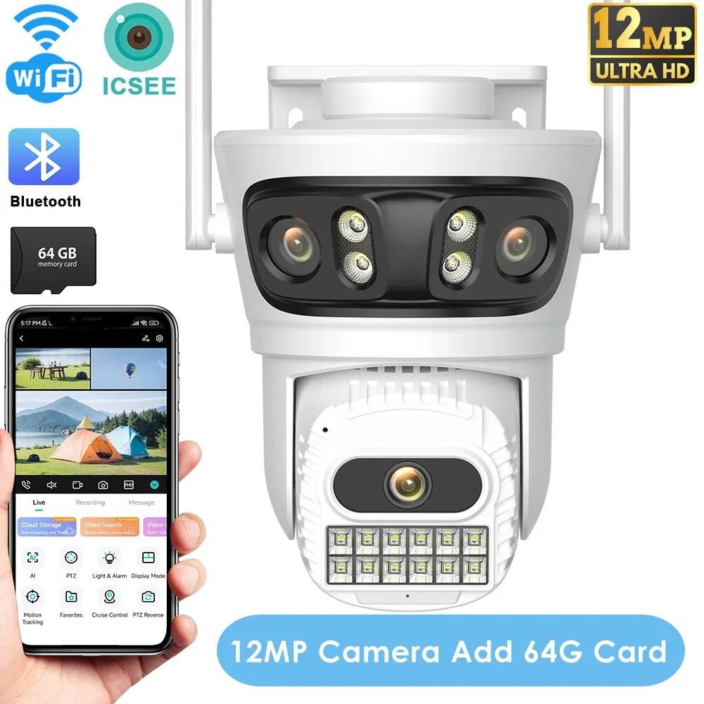 Smart Outdoor Security Camera for Home Protection - Enovarah