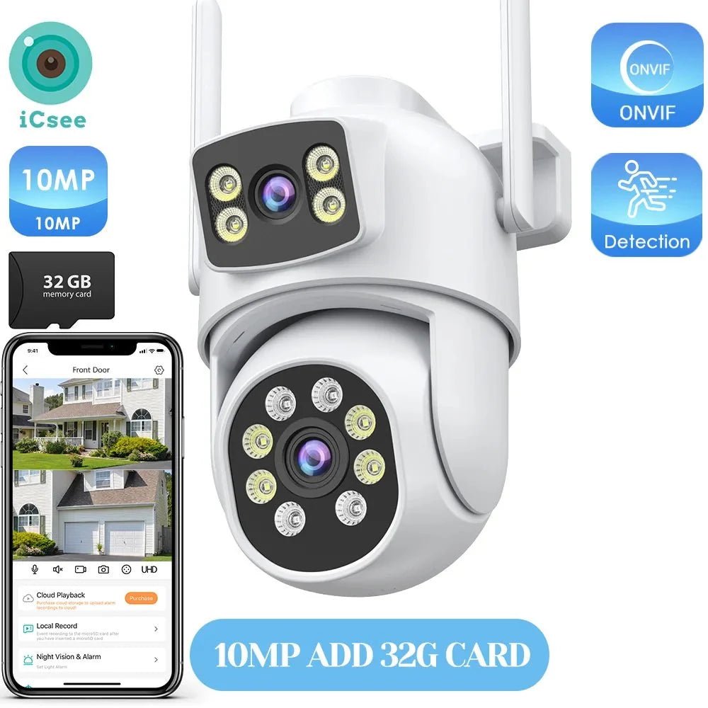 Smart Outdoor Security Camera for Home Protection - Enovarah