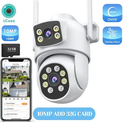 Smart Outdoor Security Camera for Home Protection - Enovarah