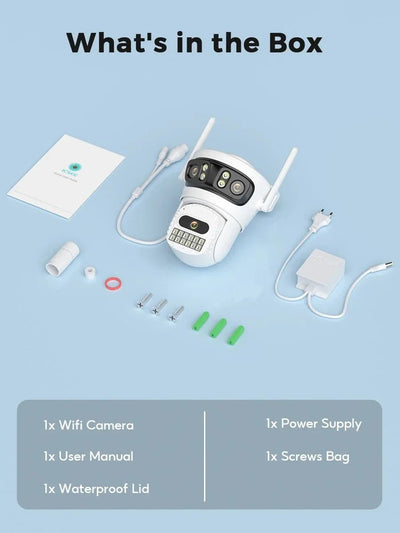 Smart Outdoor Security Camera for Home Protection - Enovarah