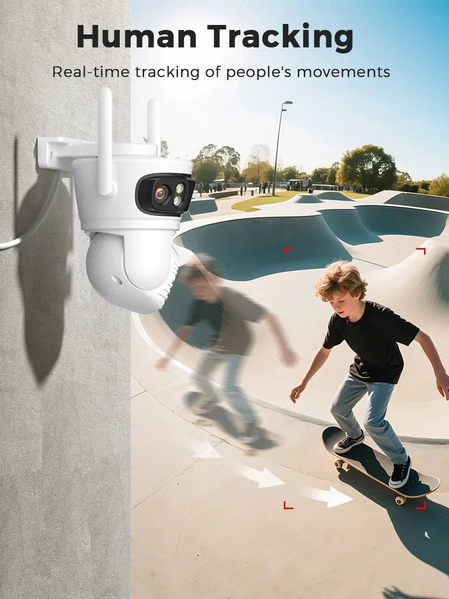 Smart Outdoor Security Camera for Home Protection - Enovarah