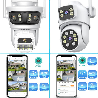 Smart Outdoor Security Camera for Home Protection - Enovarah
