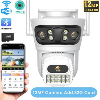Smart Outdoor Security Camera for Home Protection - Enovarah