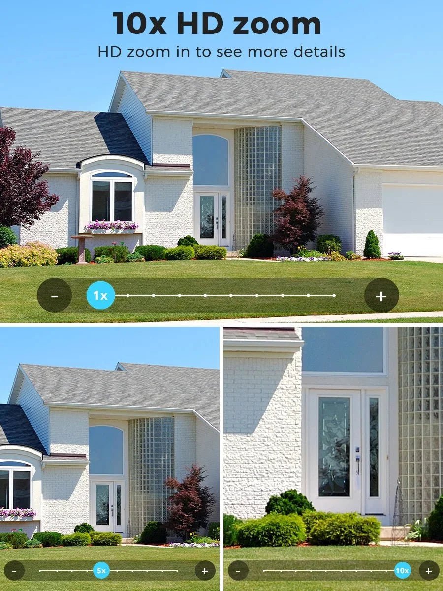 Smart Outdoor Security Camera for Home Protection - Enovarah
