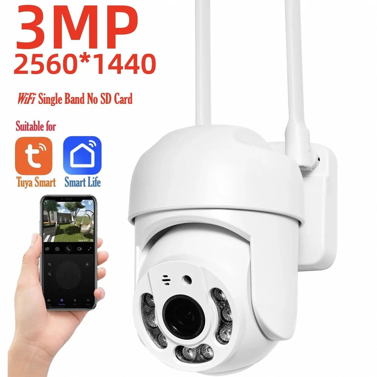 Smart Outdoor Surveillance Camera for Complete Home Protection - Enovarah