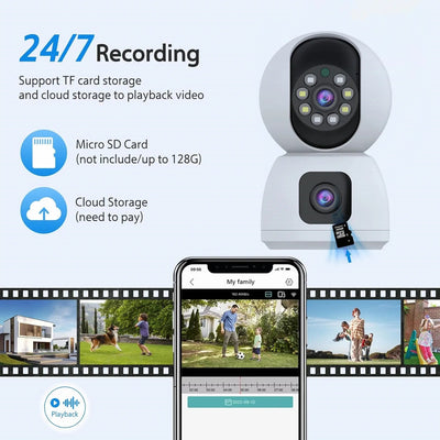 Smart PTZ Camera for Home Surveillance - Enovarah