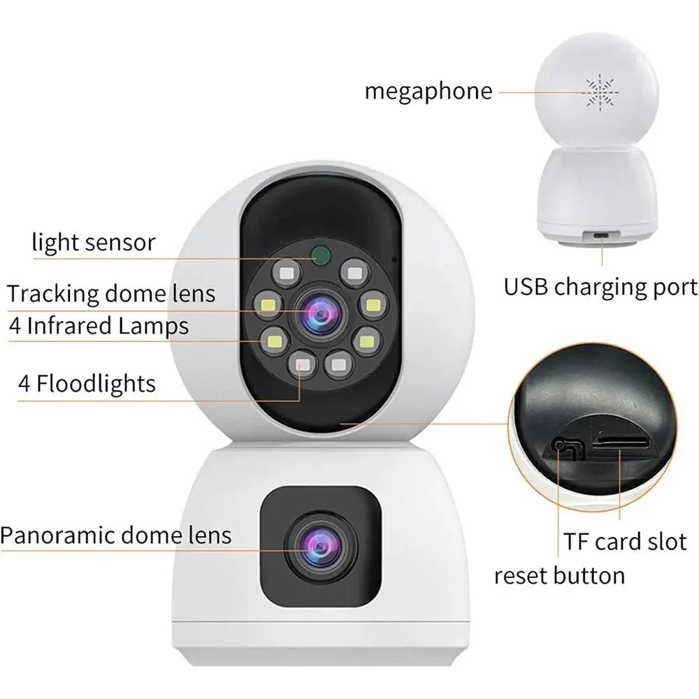 Smart PTZ Camera for Home Surveillance - Enovarah