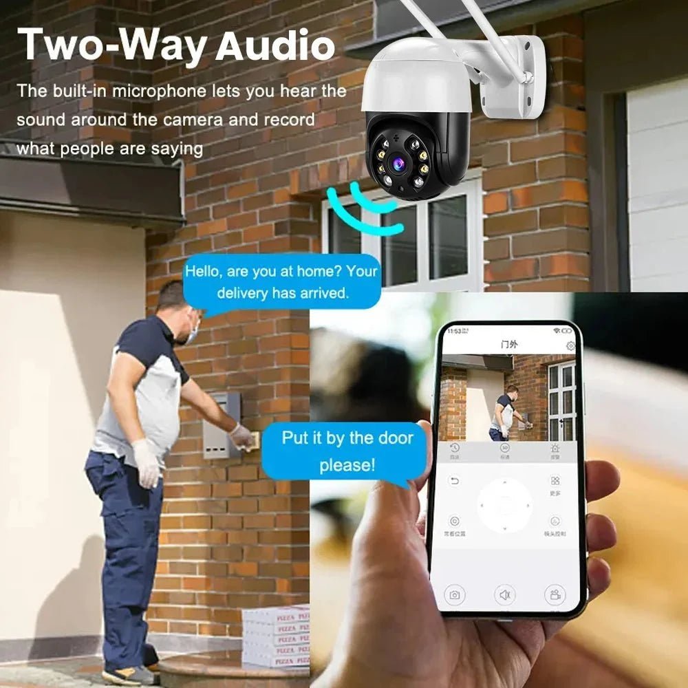Smart PTZ Camera for Outdoor Security - Enovarah