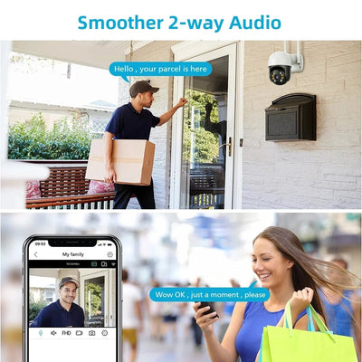 Smart PTZ Camera for Outdoor Security - Enovarah