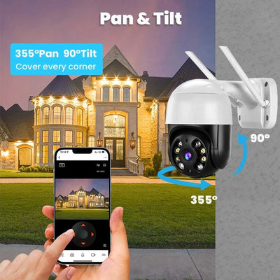 Smart PTZ Camera for Outdoor Security - Enovarah