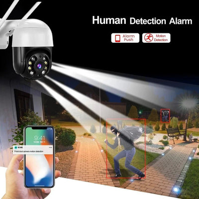Smart PTZ Camera for Outdoor Security - Enovarah