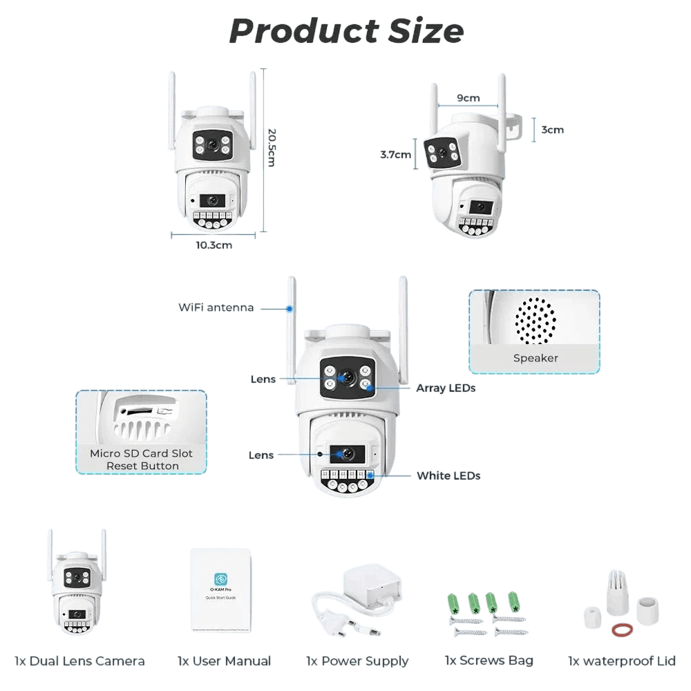 Smart PTZ Camera for Smarter Outdoor Home Security - Enovarah