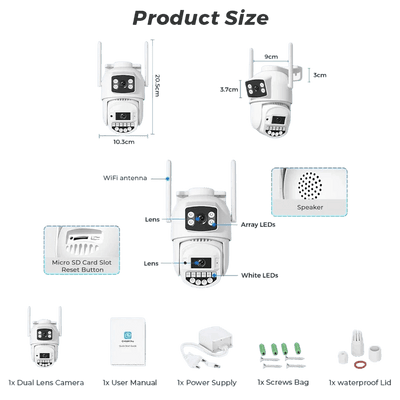 Smart PTZ Camera for Smarter Outdoor Home Security - Enovarah